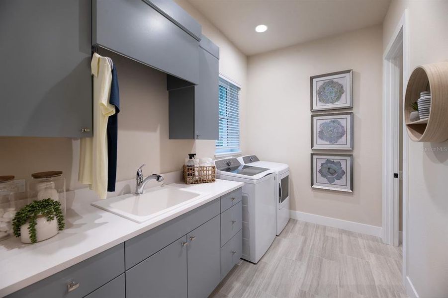 Furnished interior view inside a new home in , Ocala (Image 11).