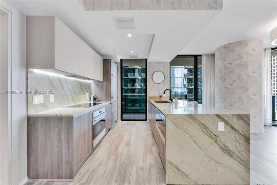 Furnished interior view inside a new home in , Miami (Image 17). Furnished interior view inside a new home in , Miami (Image 17).