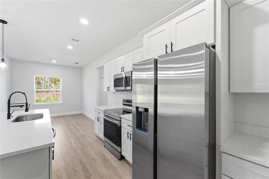 Furnished interior view inside a new home in , Ocala (Image 6). Furnished interior view inside a new home in , Ocala (Image 6).