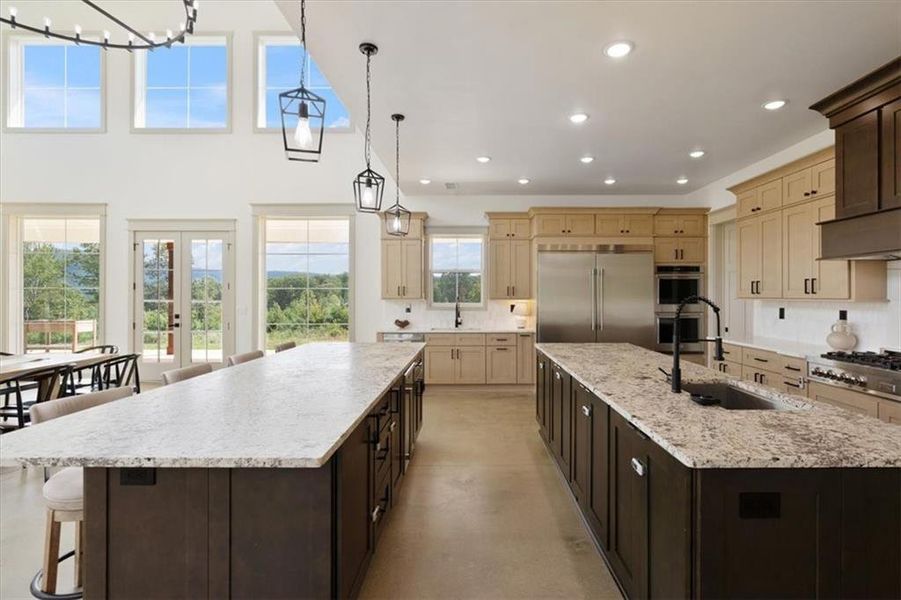 Furnished interior view inside a new home in , Lyerly (Image 9). Furnished interior view inside a new home in , Lyerly (Image 9).