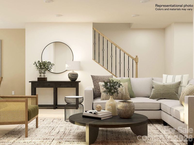Furnished interior view inside a new home in Bakers Creek, Kannapolis (Image 11).