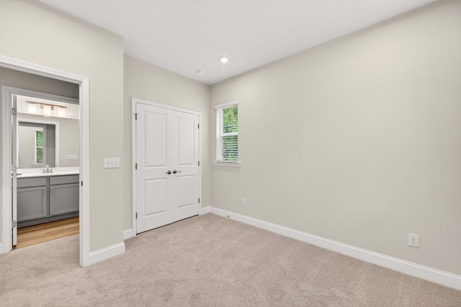 Spacious, unfurnished interior of a new home in Archer Row, Charlotte (Image 35). Spacious, unfurnished interior of a new home in Archer Row, Charlotte (Image 35).