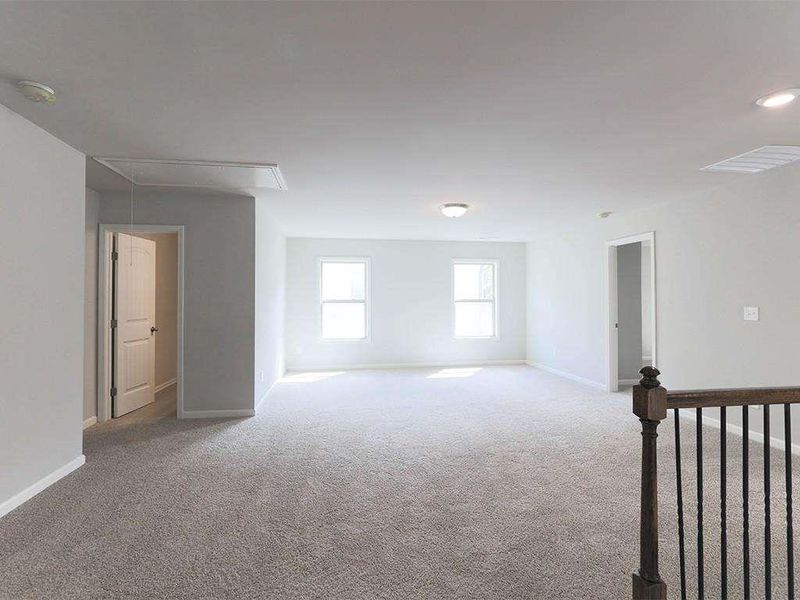 Spacious, unfurnished interior of a new home in Briarwood, Cumming (Image 19). Spacious, unfurnished interior of a new home in Briarwood, Cumming (Image 19).