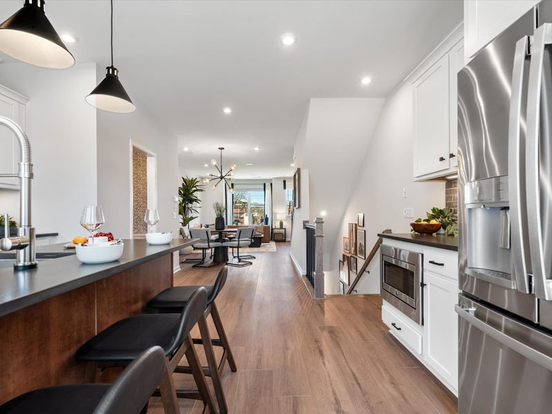 Representative furnished interior of a home built from the Collins by Tri Pointe Homes in Southmont, Charlotte (Image 13). Representative furnished interior of a home built from the Collins by Tri Pointe Homes in Southmont, Charlotte (Image 13).