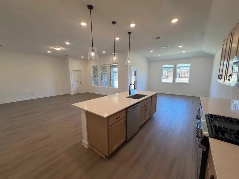 Open Kitchen-Living-Dining Room Construction Progress Open Kitchen-Living-Dining Room Construction Progress