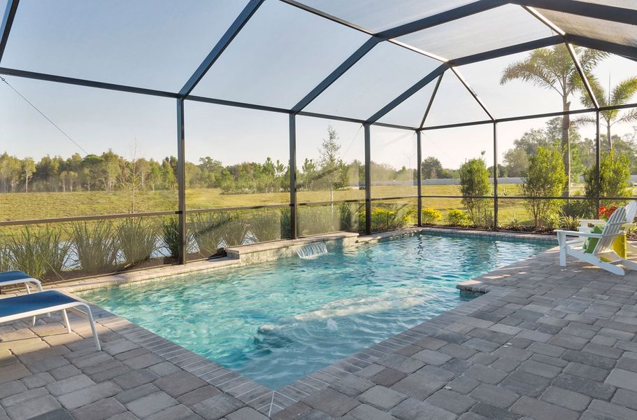 Representative exterior details of a home built from the Applause by Neal Communities in Verandah, Fort Myers (Image 3).