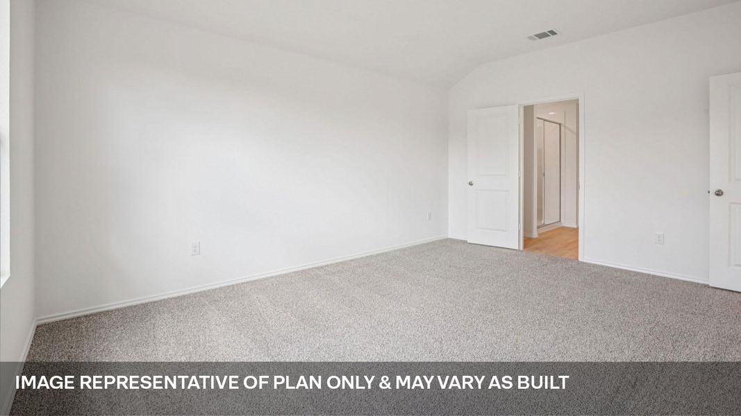 Spacious, unfurnished interior of a new home in Carillon, Manor (Image 26).