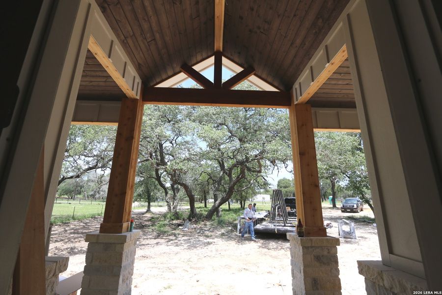 In-progress construction of a new home in , Adkins, TX (Image 11).