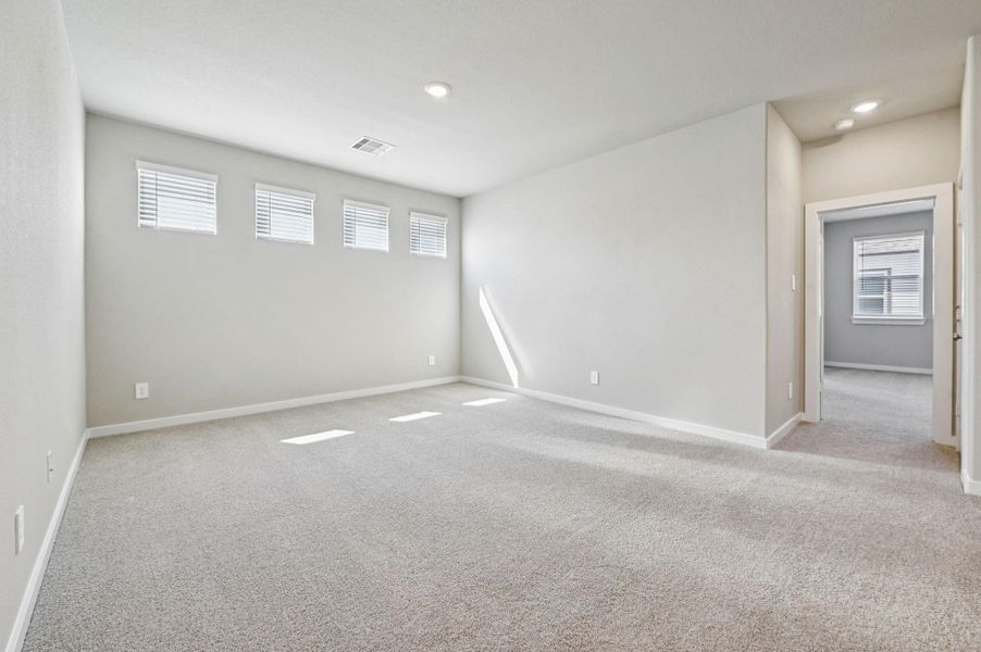 Photo is not of the actual home, but is an inspirational photo of builder’s model home and may depict options, furnishings, and/or decorator features that are not included