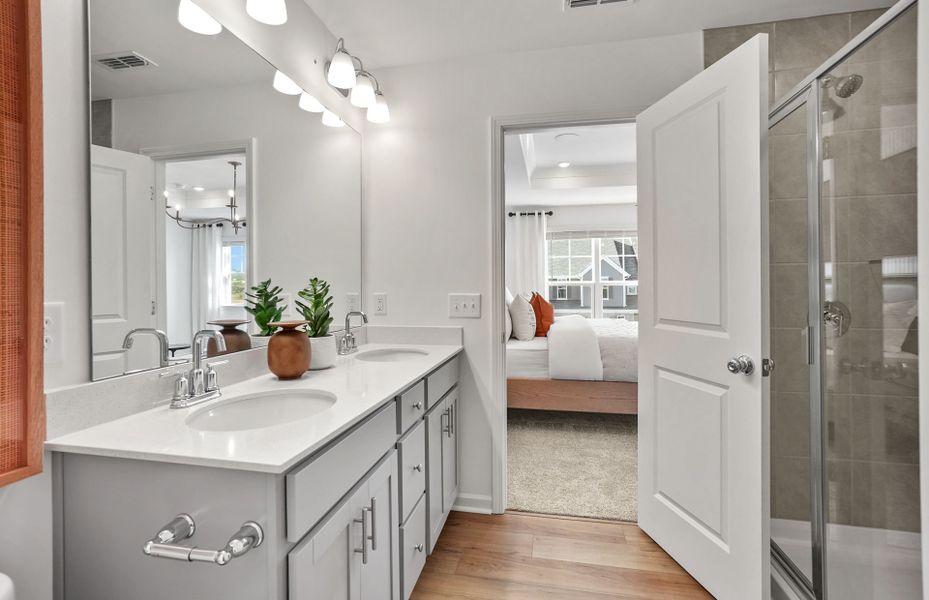 Representative furnished interior of a home built from the Graylyn by Pulte Homes in Riverstone, Monroe (Image 12). Representative furnished interior of a home built from the Graylyn by Pulte Homes in Riverstone, Monroe (Image 12).