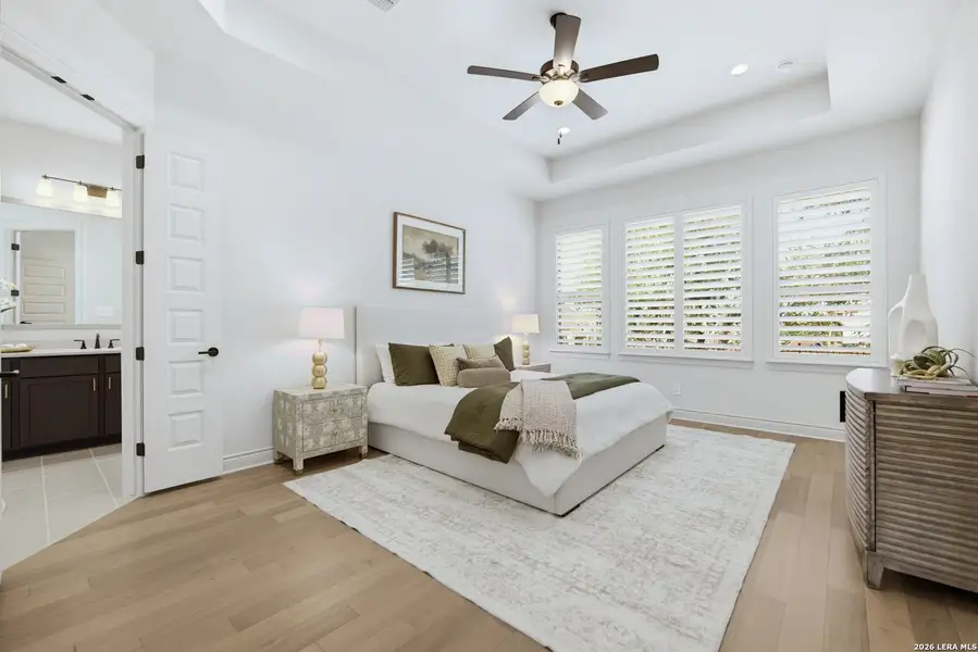 Furnished interior view inside a new home in Esperanza - 80' & 90', Boerne (Image 29). Furnished interior view inside a new home in Esperanza - 80' & 90', Boerne (Image 29).