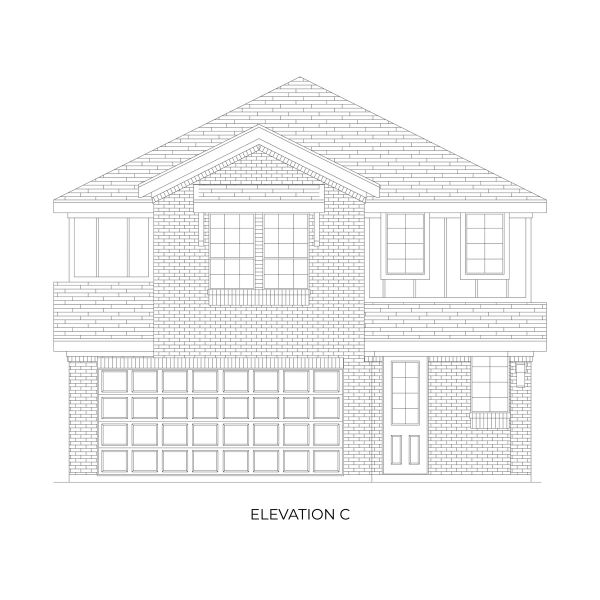 Representative rendering of the exterior for the Jackson Select F by First Texas Homes (Image 7). Representative rendering of the exterior for the Jackson Select F by First Texas Homes (Image 7).