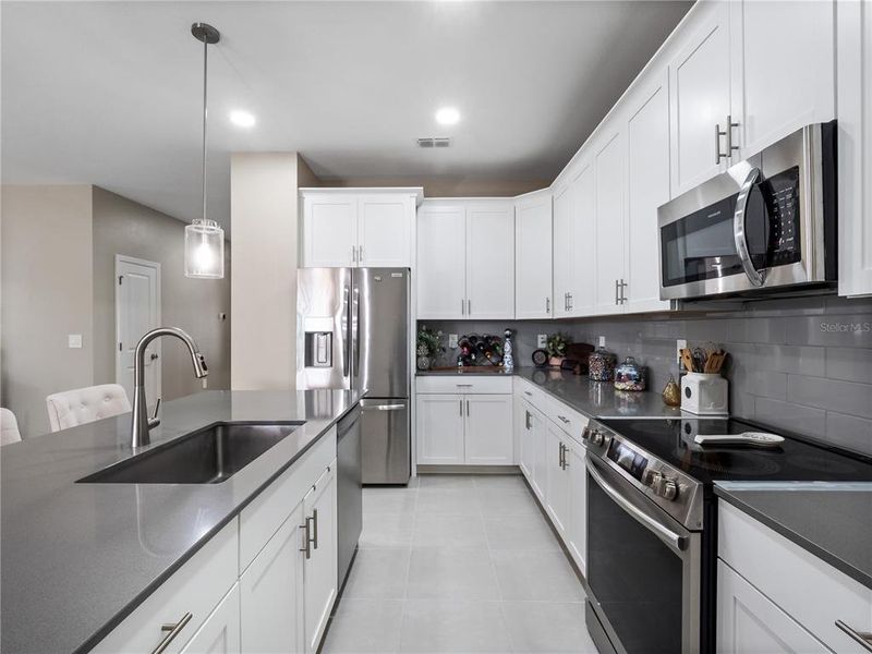 Furnished interior view inside a new home in , Davenport (Image 11).