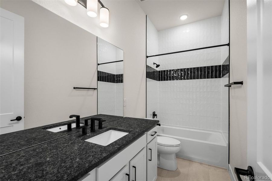 Furnished interior view inside a new home in Wolf Ranch - Enclave Collection, Colorado Springs (Image 5).