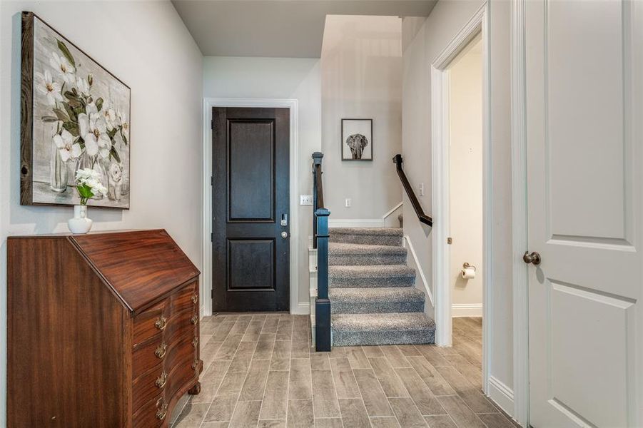 Furnished interior view inside a new home in , Lewisville (Image 12).