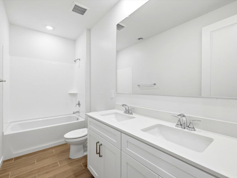 Furnished interior view inside a new home in Legacy Place, Glendale (Image 9). Furnished interior view inside a new home in Legacy Place, Glendale (Image 9).