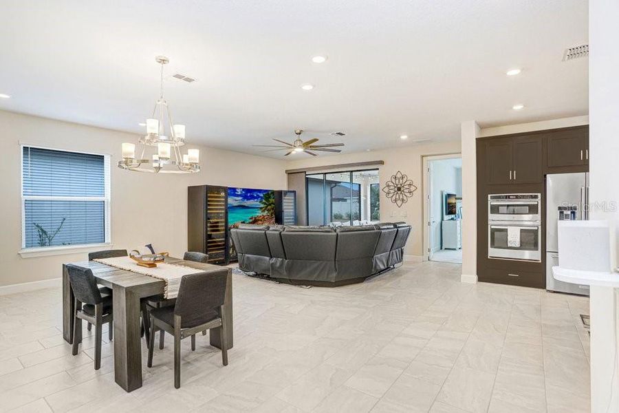 Furnished interior view inside a new home in Esplanade at Artisan Lakes, Palmetto (Image 30).