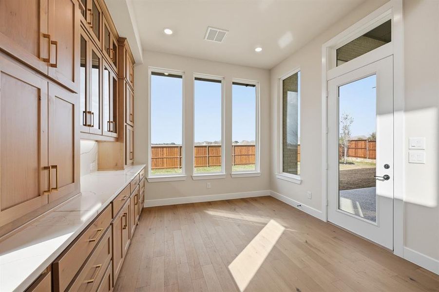 Furnished interior view inside a new home in Mustang Lakes, Celina (Image 14).