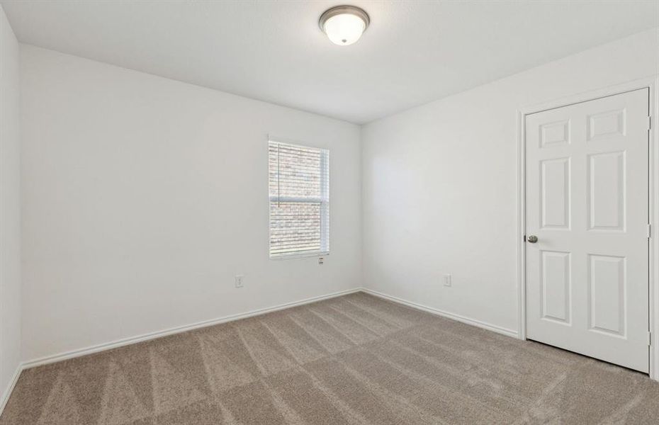 Secondary bedroom with ample closet space Secondary bedroom with ample closet space