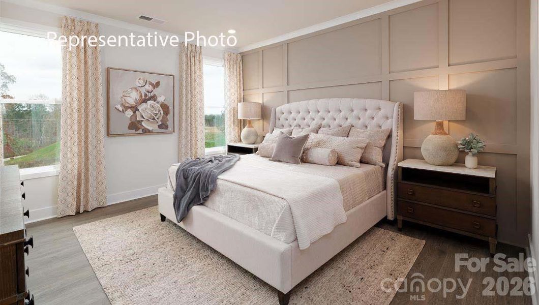 Furnished interior view inside a new home in Westport, York (Image 16).