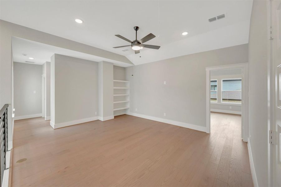 Spacious, unfurnished interior of a new home in Easthaven at Bridgeland Central - Horizon Collection, Cypress (Image 10).