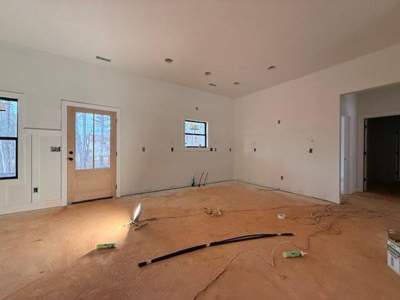 In-progress construction of a new home in , Rockmart, GA (Image 12).