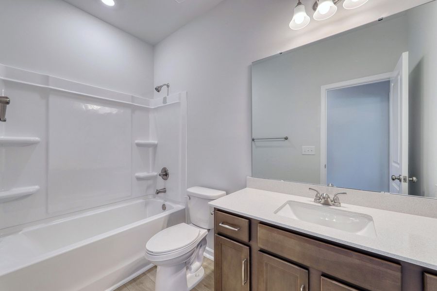 Furnished interior view inside a new home in Jordan Grove, Conway (Image 16). Furnished interior view inside a new home in Jordan Grove, Conway (Image 16).