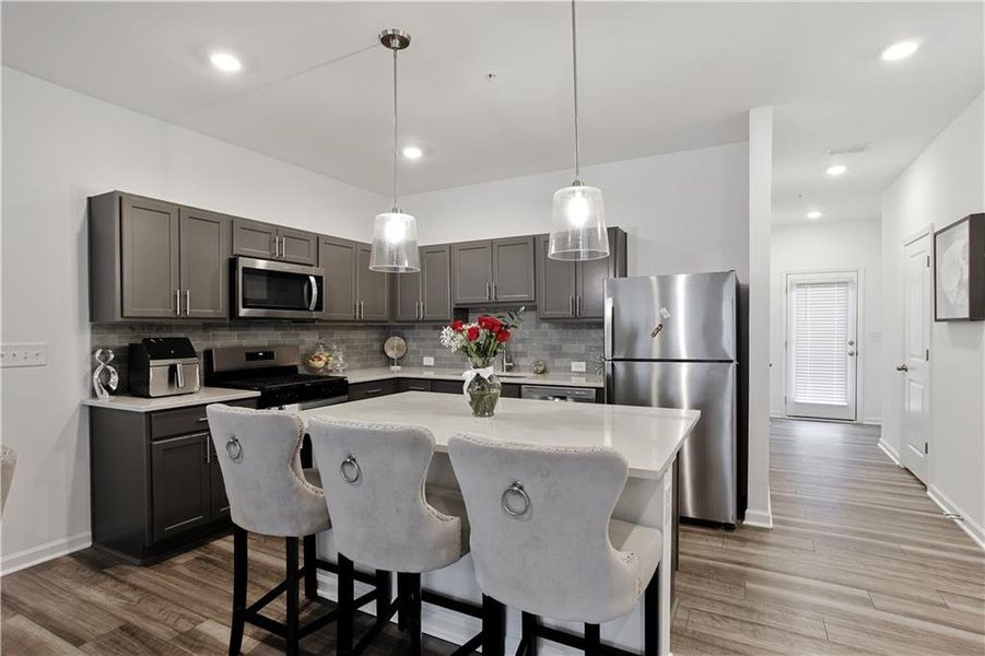 Furnished interior view inside a new home in , Douglasville (Image 3).