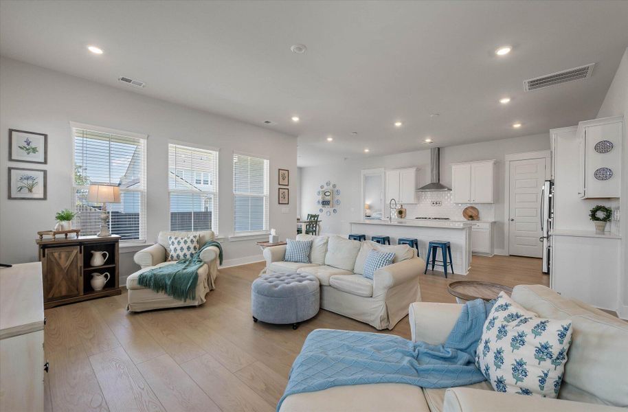 Furnished interior view inside a new home in Carnes Crossroads, Summerville (Image 7).