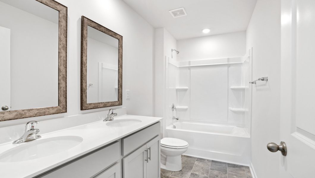 Furnished interior view inside a new home in Harrier Point, Woodruff (Image 10).