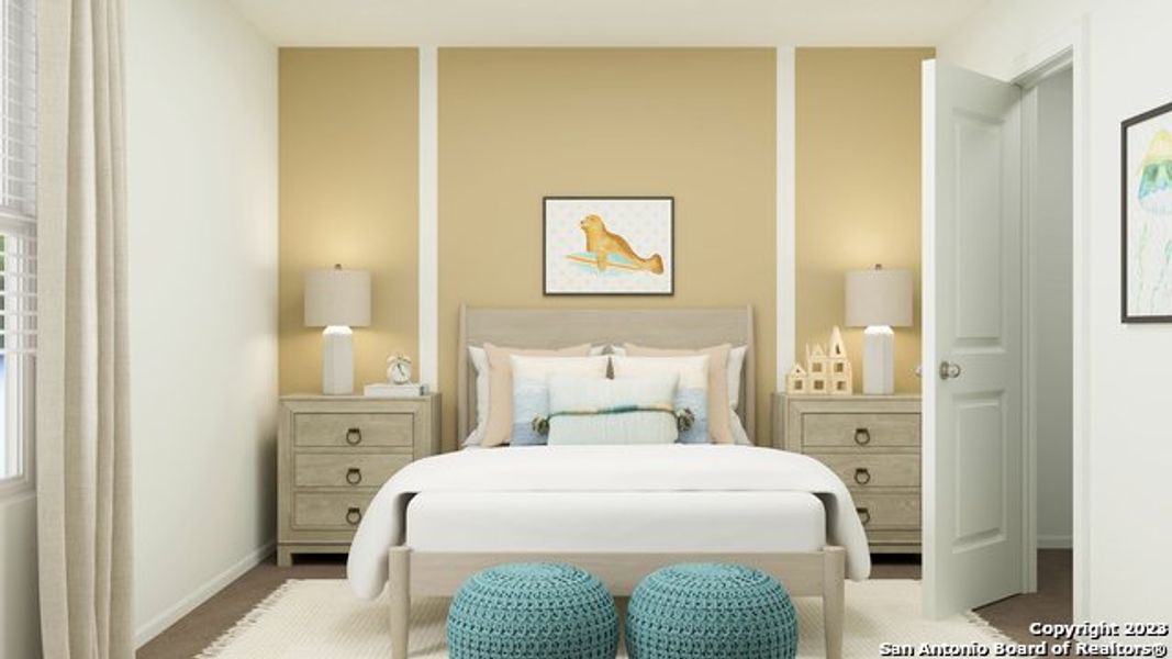 Furnished interior view inside a new home in , Pleasanton (Image 3).