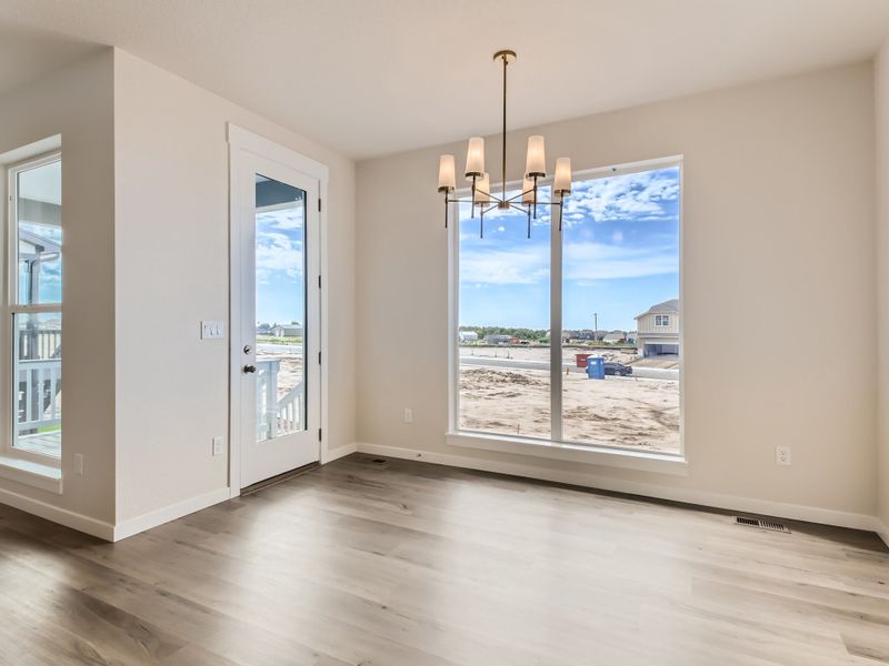 Representative Photo of Breakfast Room for Plan C412