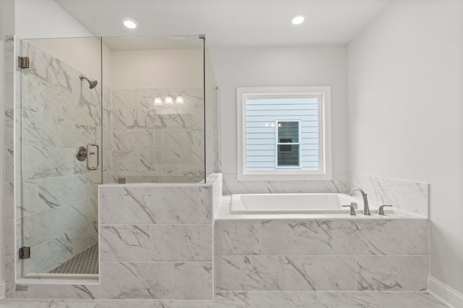 Representative furnished interior of a home built from the The Castleberry by The Providence Group in Aberdeen, Hoschton (Image 14).