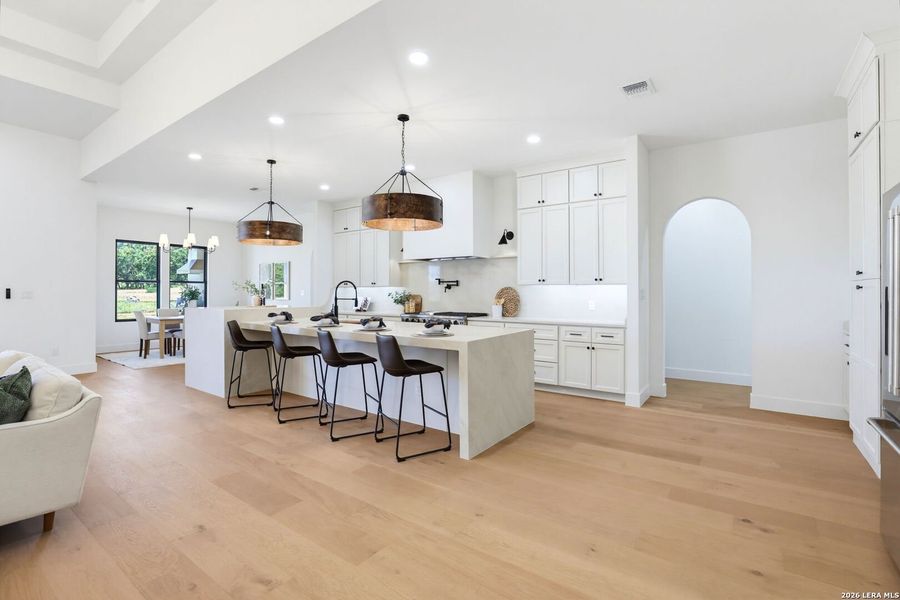 Furnished interior view inside a new home in , Bulverde (Image 35).