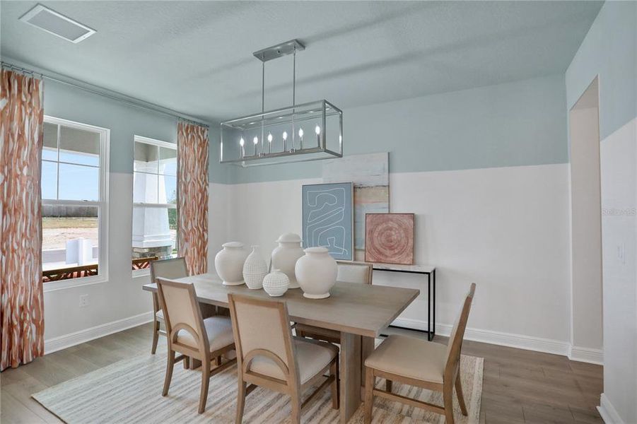 Furnished interior view inside a new home in Angeline, Land O' Lakes (Image 17).