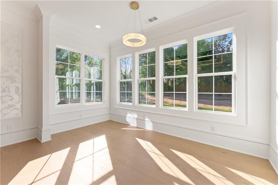Spacious, unfurnished interior of a new home in , Monroe (Image 43).