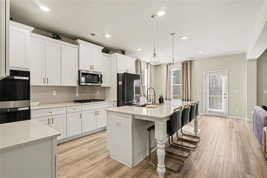 Furnished interior view inside a new home in , Stockbridge (Image 6).