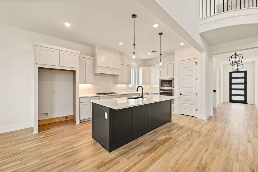 Furnished interior view inside a new home in Parks of Aledo, Aledo (Image 6).