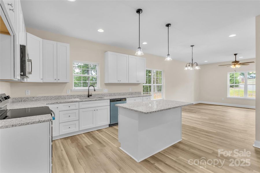 Furnished interior view inside a new home in , China Grove (Image 8).