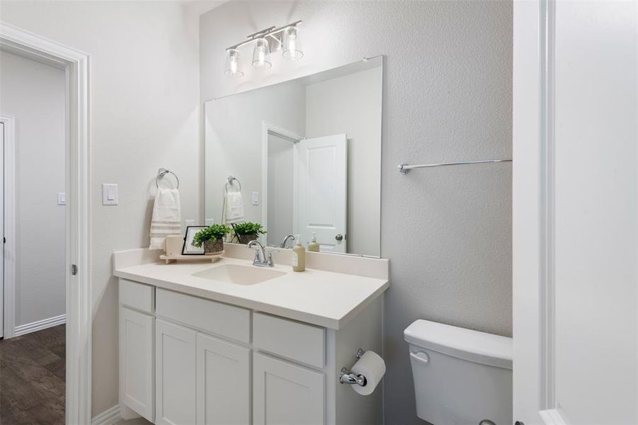 Furnished interior view inside a new home in , Oak Point (Image 17). Furnished interior view inside a new home in , Oak Point (Image 17).