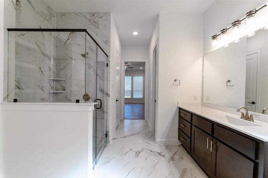Furnished interior view inside a new home in Sonoma Verde, Rockwall (Image 12).