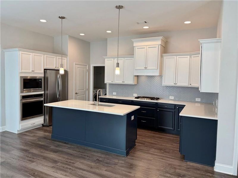 Furnished interior view inside a new home in , Hiram (Image 9).