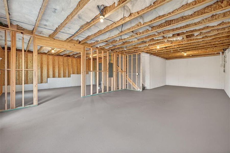 In-progress construction of a new home in Garrett Preserve, Douglasville, GA (Image 40).