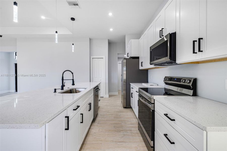 Furnished interior view inside a new home in , Lehigh Acres (Image 8).