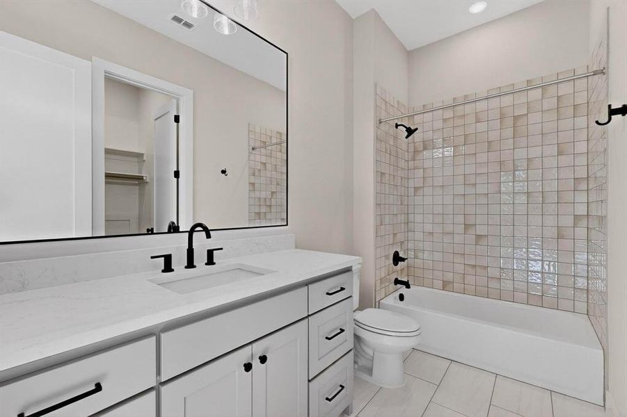 Furnished interior view inside a new home in , Arlington (Image 15).