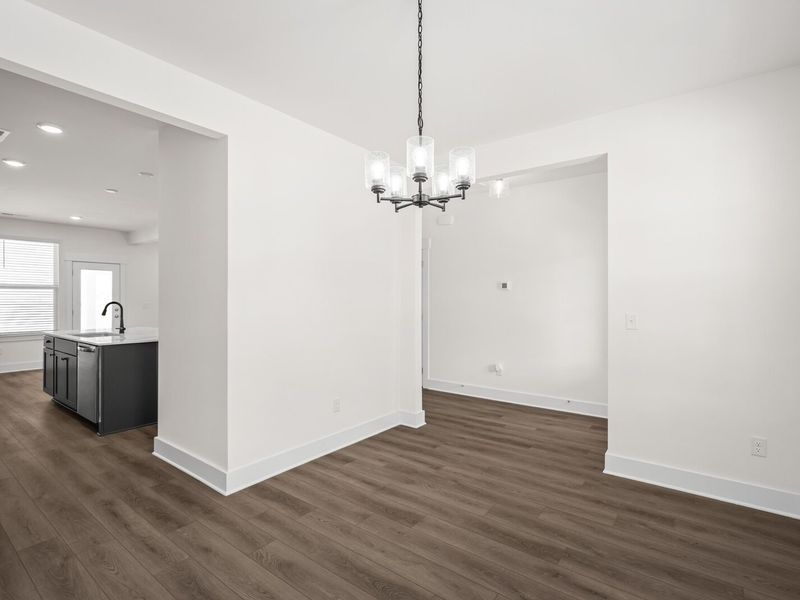 Spacious, unfurnished interior of a new home in Woods Crossing, Gallatin (Image 23).