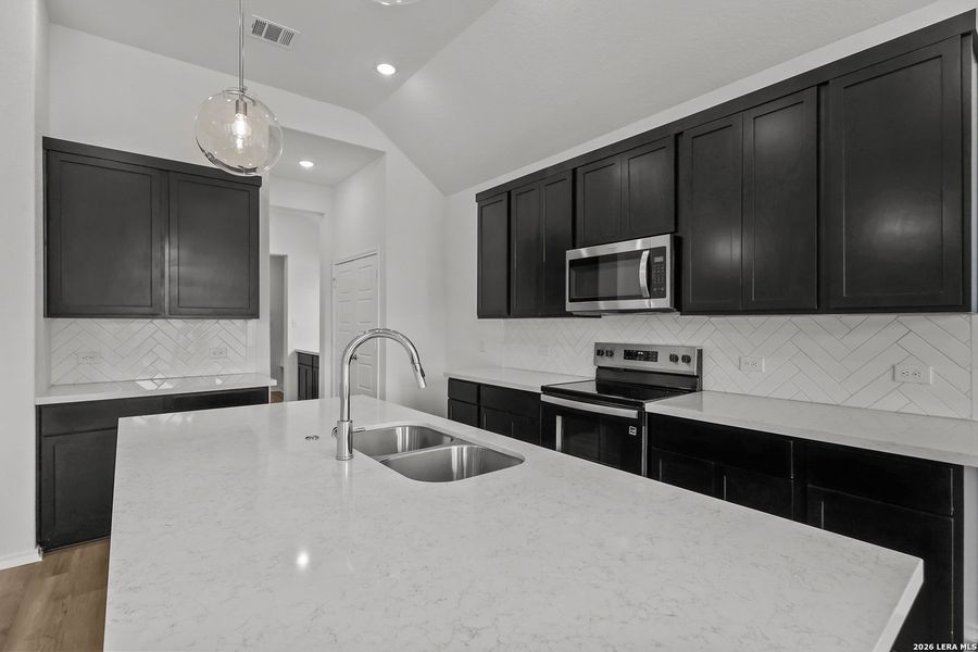 Furnished interior view inside a new home in Megan's Landing, Castroville (Image 6). Furnished interior view inside a new home in Megan's Landing, Castroville (Image 6).