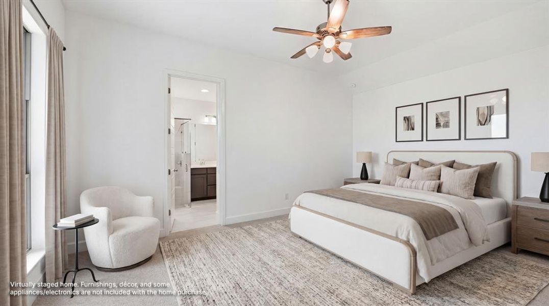 Furnished interior view inside a new home in Meraki, Forney (Image 14).