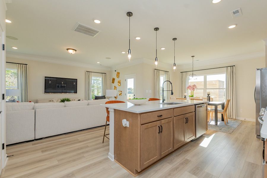 The Braselton II - Kitchen / Family Room