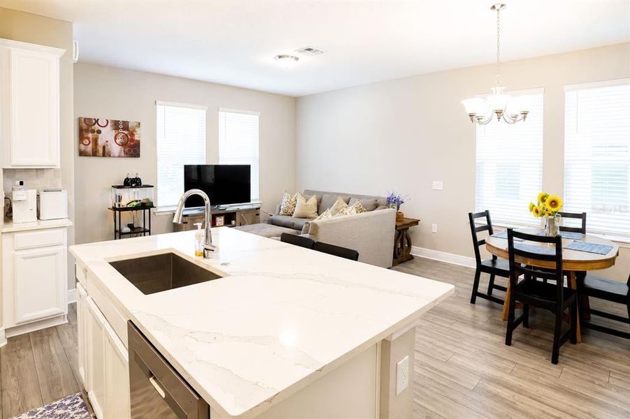 Furnished interior view inside a new home in Highland Ridge, Winter Garden (Image 8).